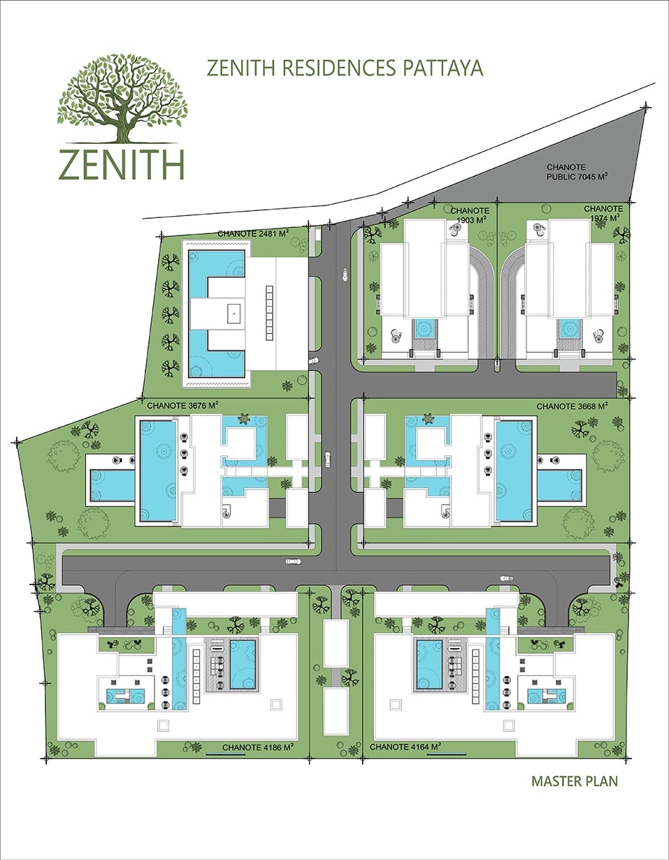 Meticulous planning meets exquisite design: Masterplan of Zenith Residences Pattaya